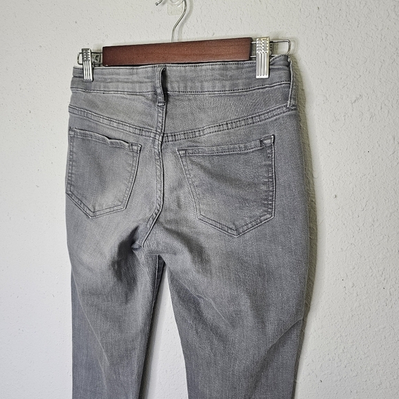 Old Navy Rockstar Jeans Womens 2 Slate Gray Skinny Low Rise - Picture 7 of 11